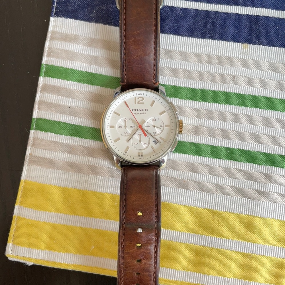 Coach Mens Chronograph Watch